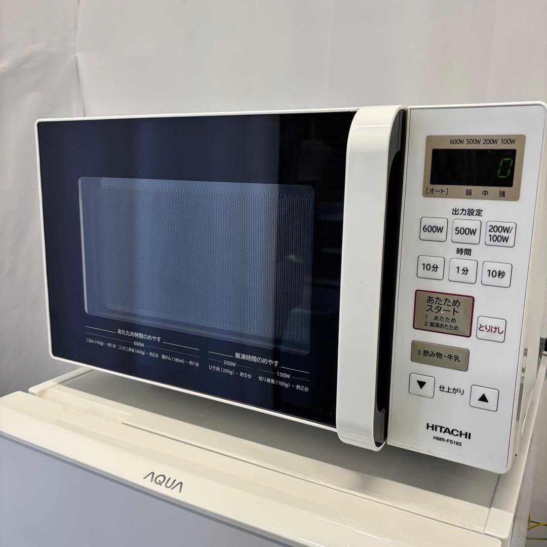 ⭕️設置無料⭕️　冷蔵庫　洗濯機　5キロ　レンジ　一人暮らし　単身セット　小型　中古