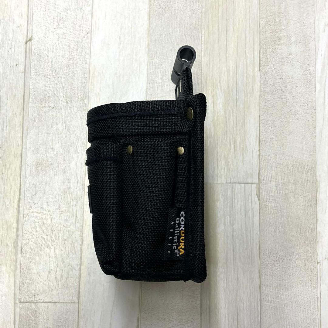 ニックス バリスティック 小物腰袋　新品未使用　アルミブラック