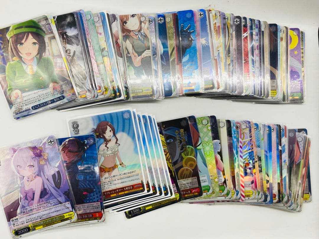 ヴァイスシュヴァルツ　ホイルカード約1000枚セット　SR RRRなど　まとめ