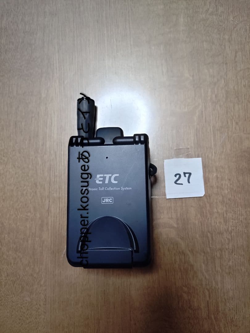 JRM-12　2輪　ETC　アンテナ一体型　防水　ハーレー　27 ポータブル