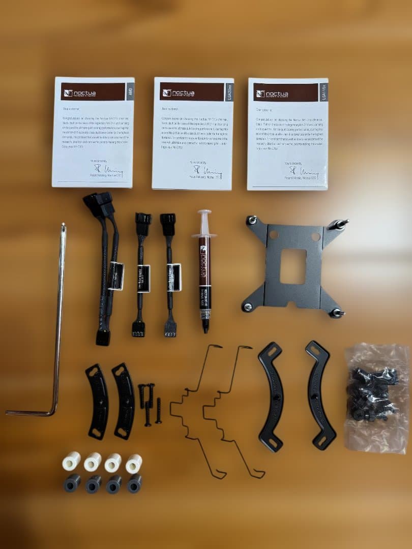 【美品】NOCTUA NH-D15 chromax.black CPUクーラー