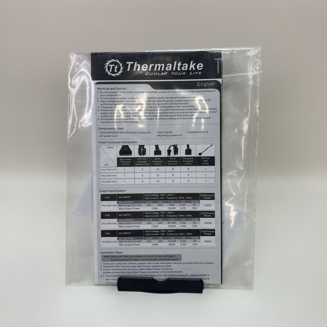 Thermaltake 1200w platinum 電源