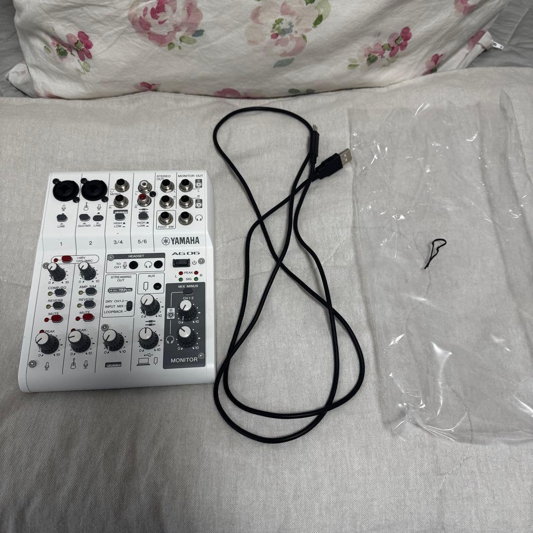 YAMAHA AG06 USBオーディオインターフェイス 箱なし