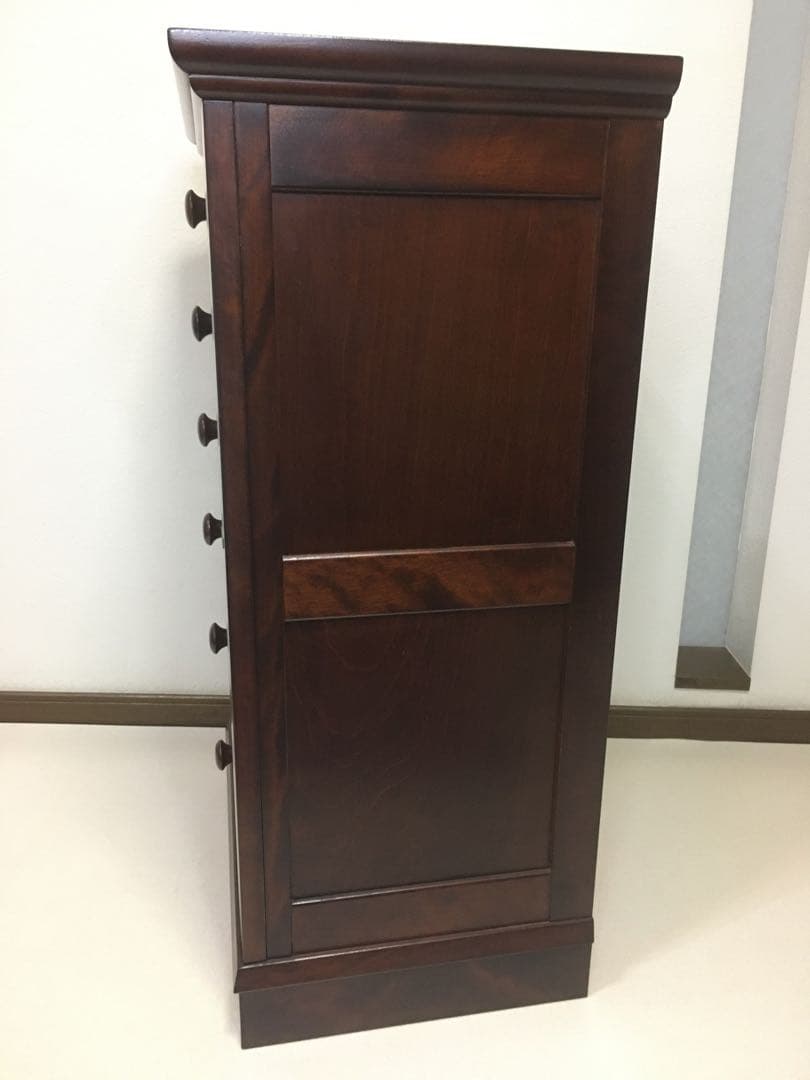 希少 松本民芸家具 チェスト 箪笥 タンス 6段 民芸家具 送料無料