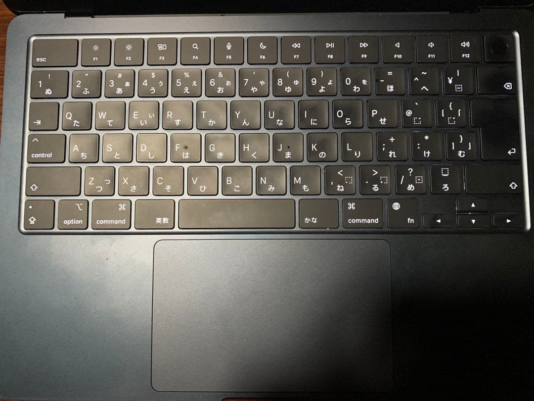 Apple MacBook 13.6インチ M2 256GBスペースグレー 本体