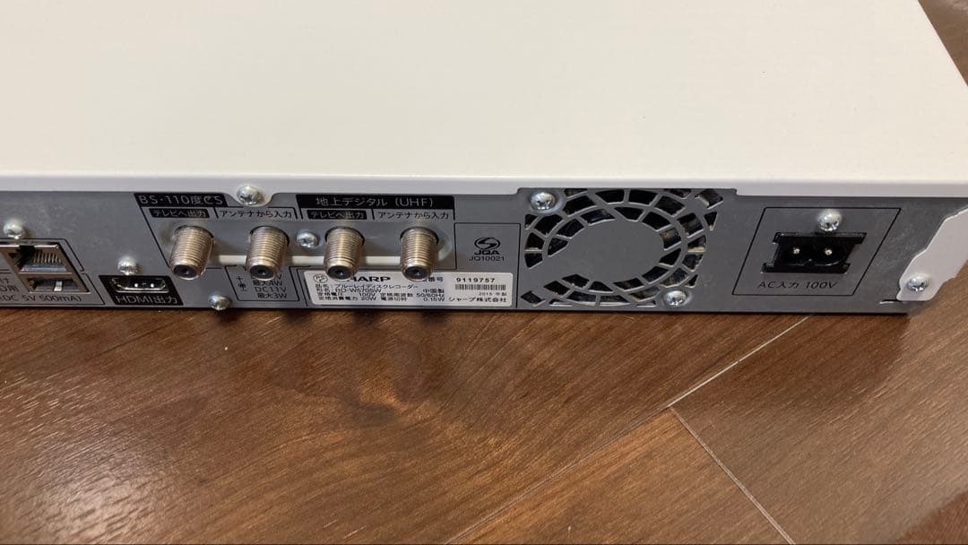 SHARP シャープ AQUOS BD-W570SW ブルーレイレコーダー