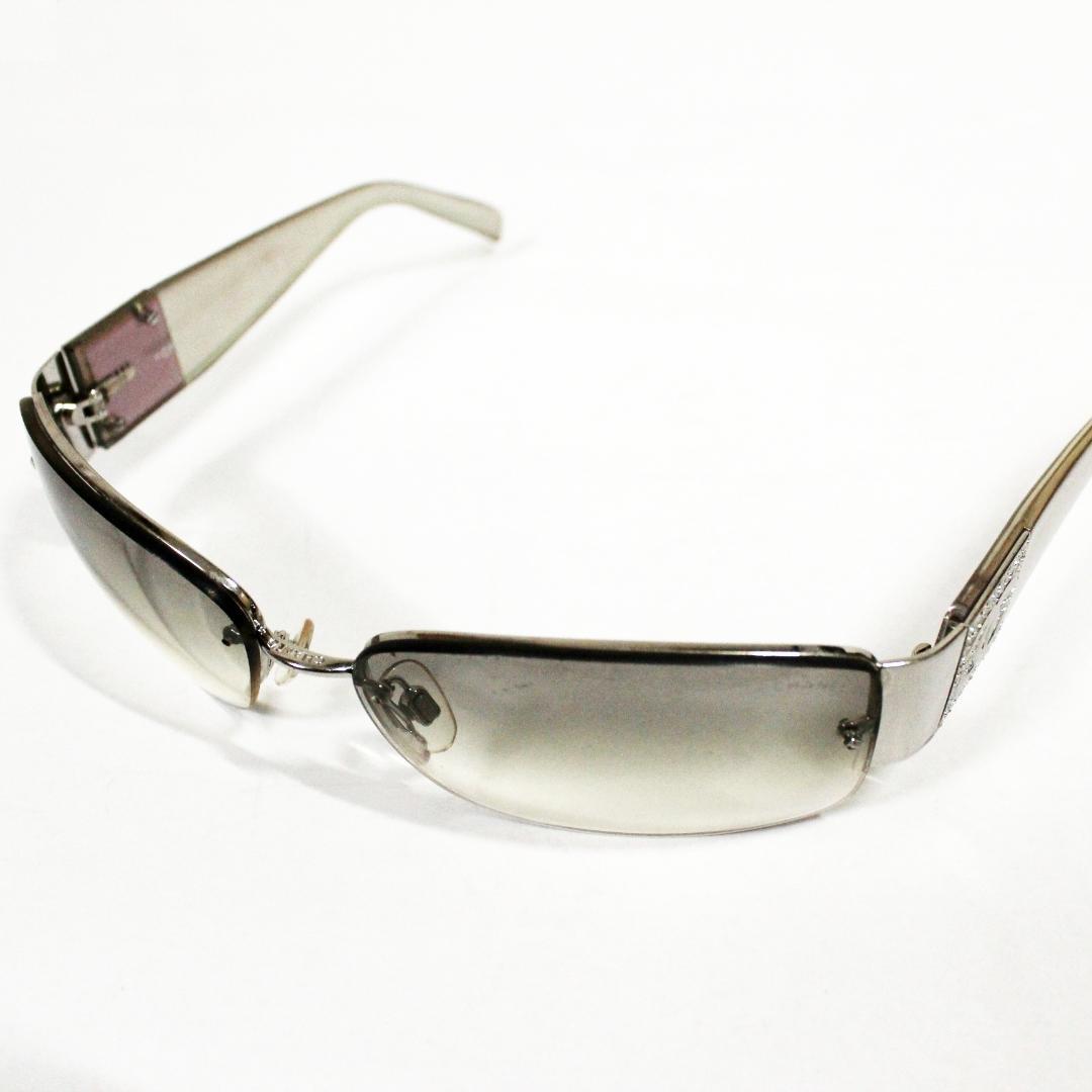 激レア 美品 シャネル サングラス ココマーク ラインストーン CHANEL