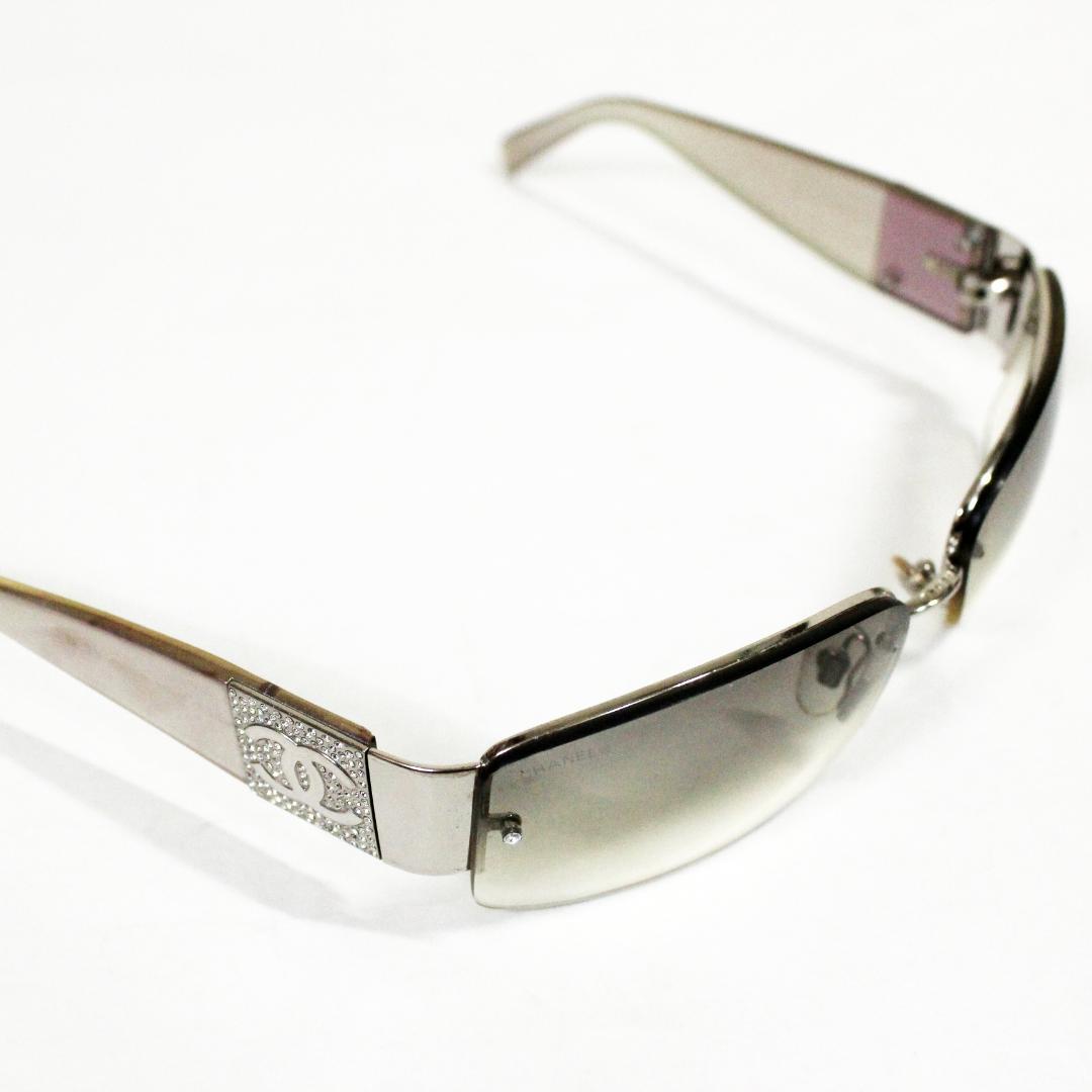 激レア 美品 シャネル サングラス ココマーク ラインストーン CHANEL