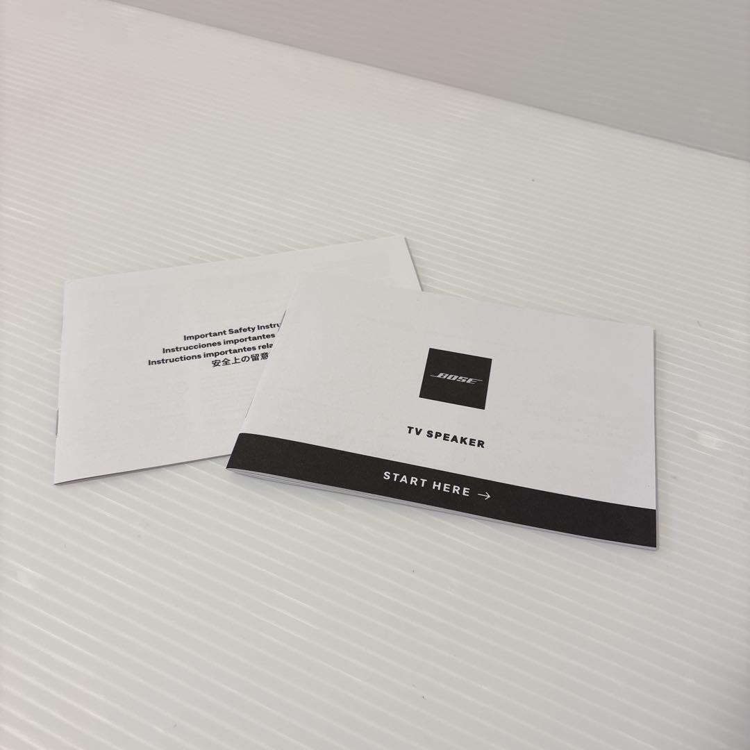 【極美品】 BOSE TV Speaker サウンドバー 431974 2019
