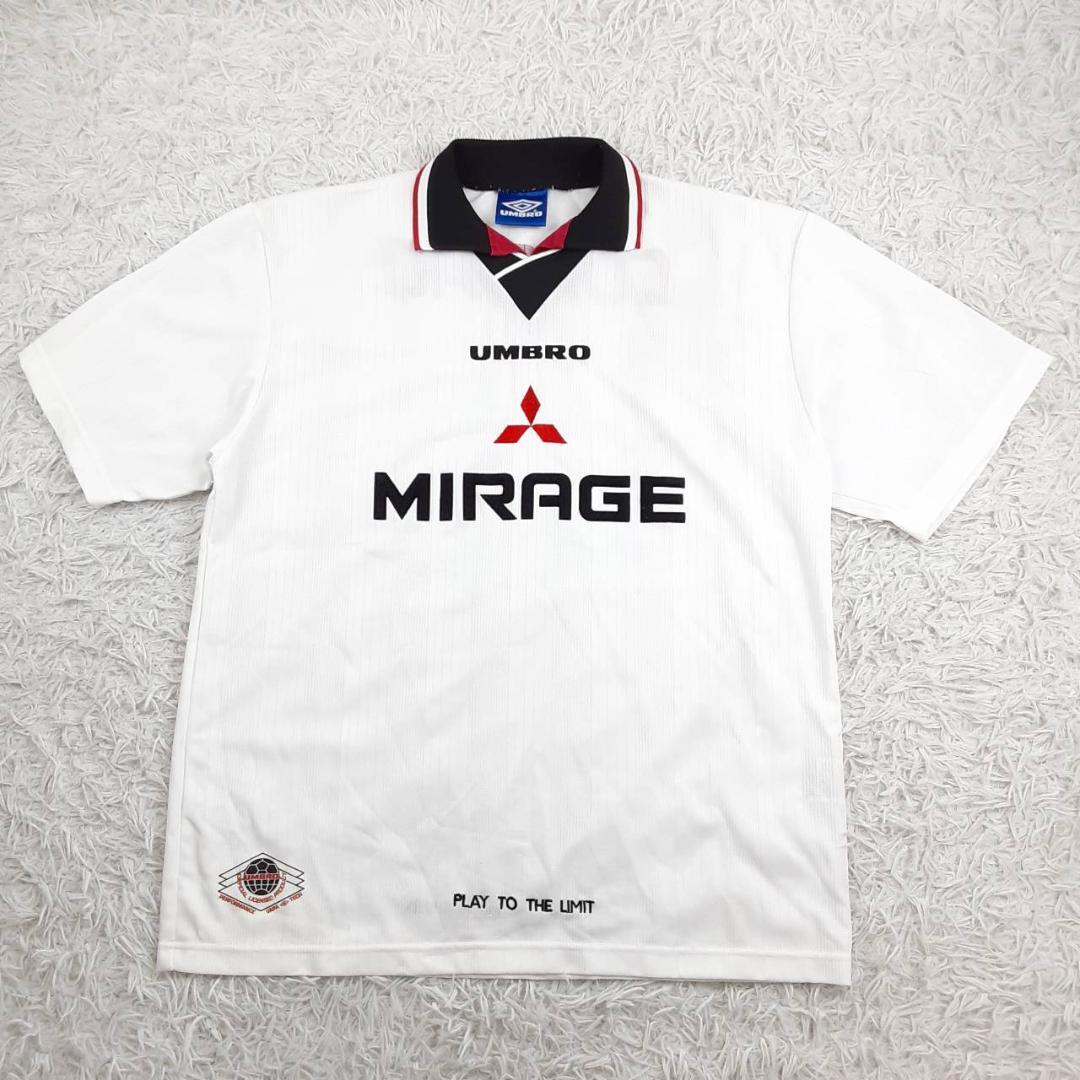 美品◎UMBLO 浦和レッズ アウェイレプリカユニフォーム 97年 ホワイト