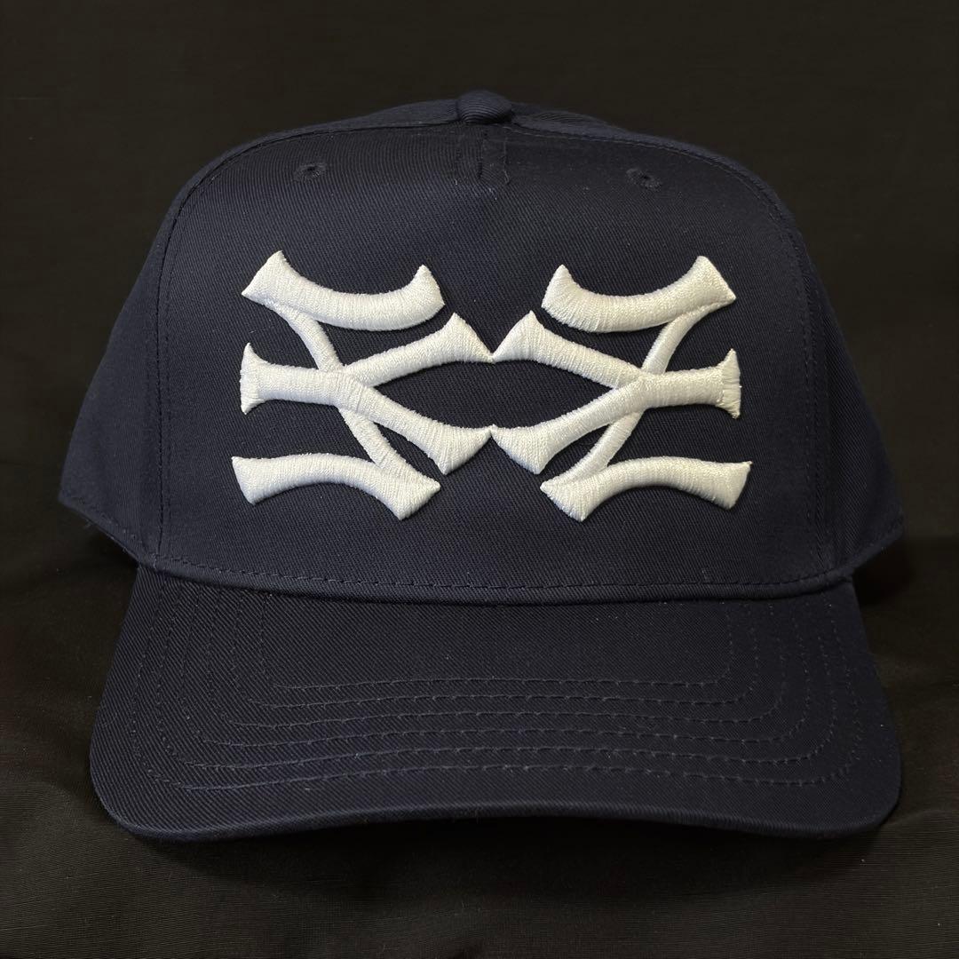 bnnd.（oMA オマ）ネイビー ダブルアイコン 正規品 キャップ