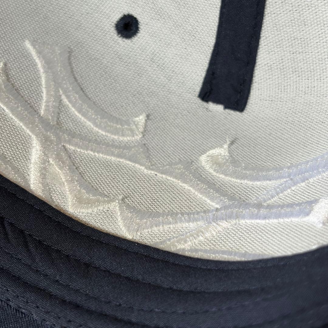 bnnd.（oMA オマ）ネイビー ダブルアイコン 正規品 キャップ