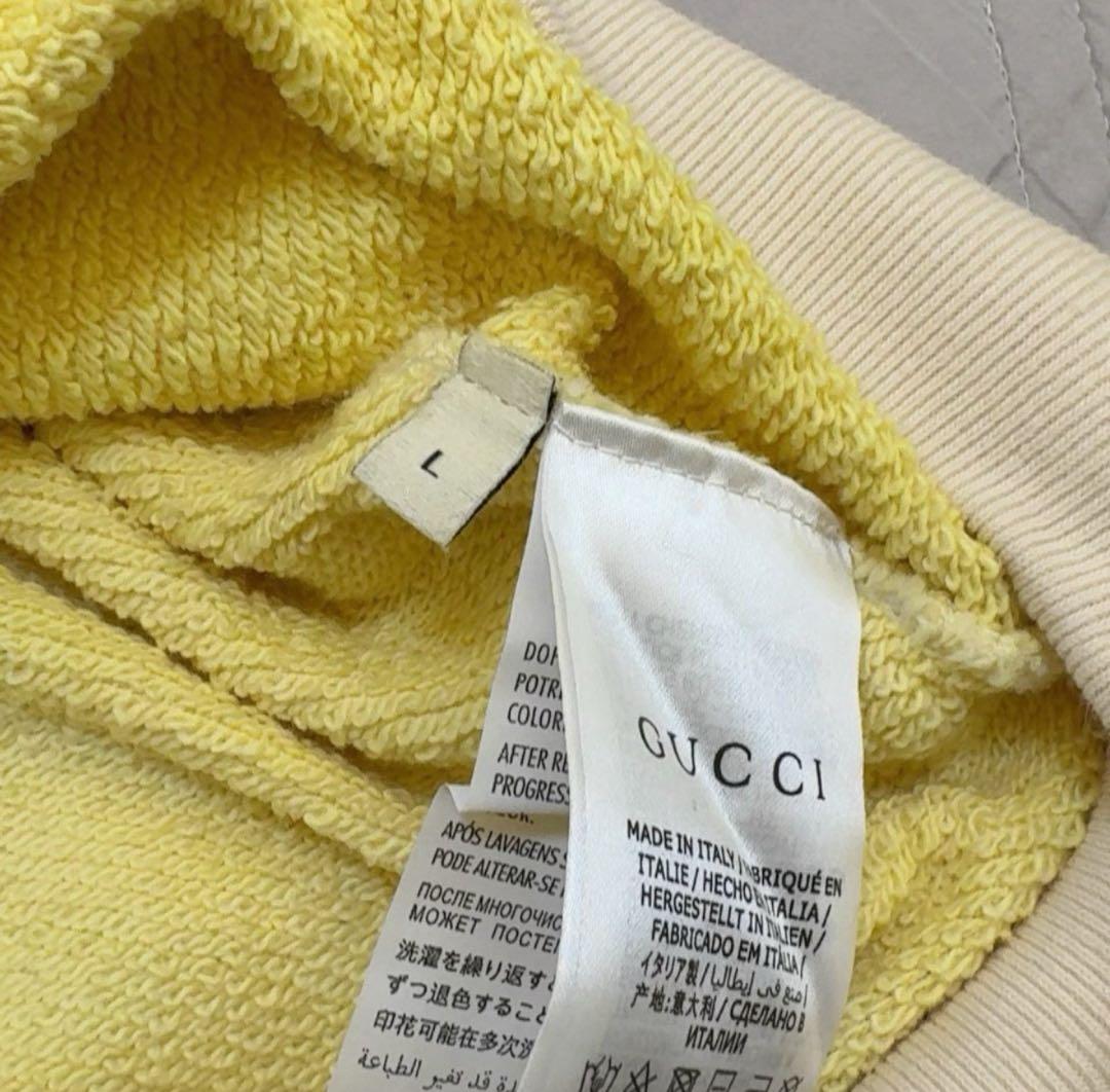 GUCCI x Hello Kittyパーカー アンティーク加工 厚手 L