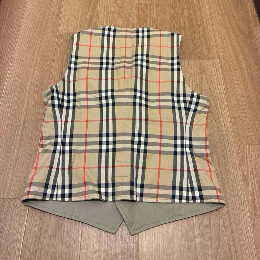 【美品】Burberrys リバーシブルベスト ノバチェック Mサイズ