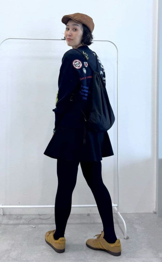 JEANASIS ジーナシス eL＋ おねさん 落書きカーディガン 限定品