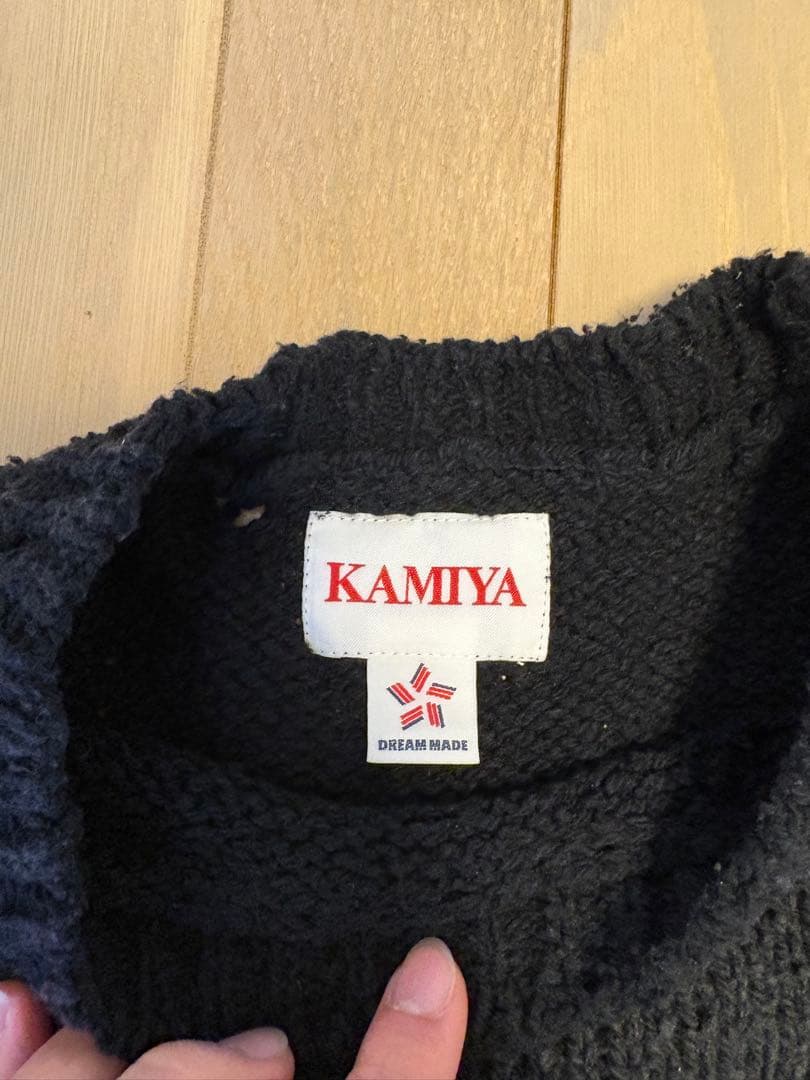トップス KAMIYA Sun Faded Like Knit Sweater