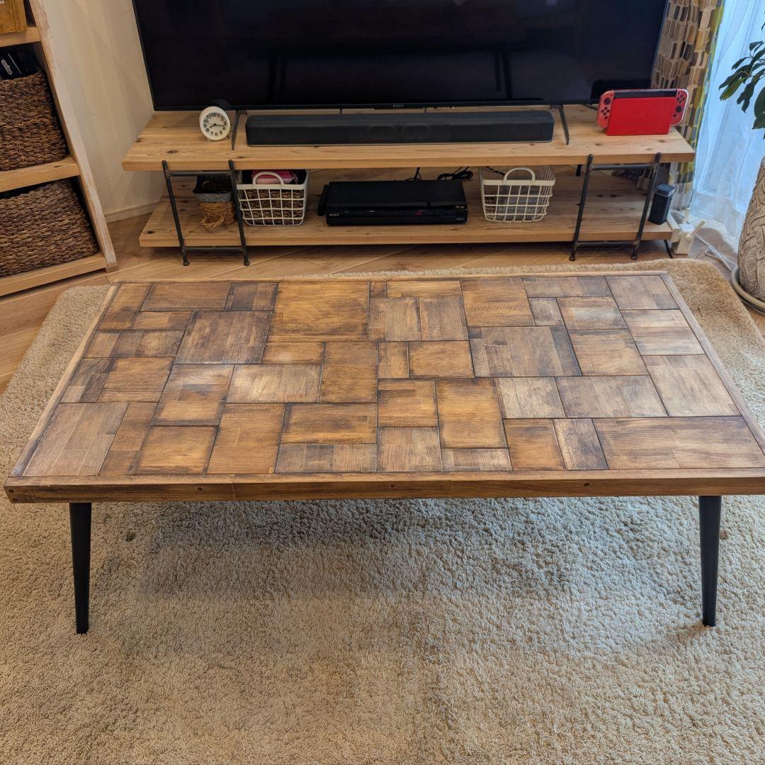ステラ　ローテーブル　サイドテーブル　✨木製テーブル　ハンドメイド