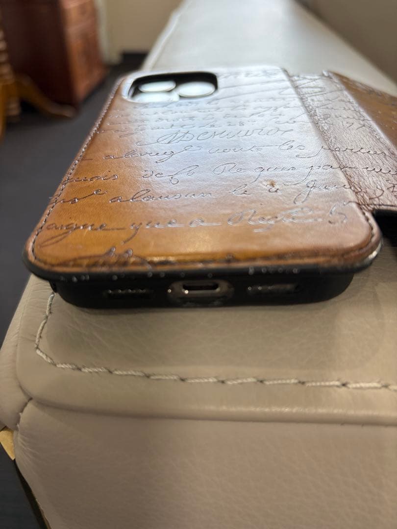 s*n様 Berluti ベルルッティ　iPhone15Pro手帳型ケース