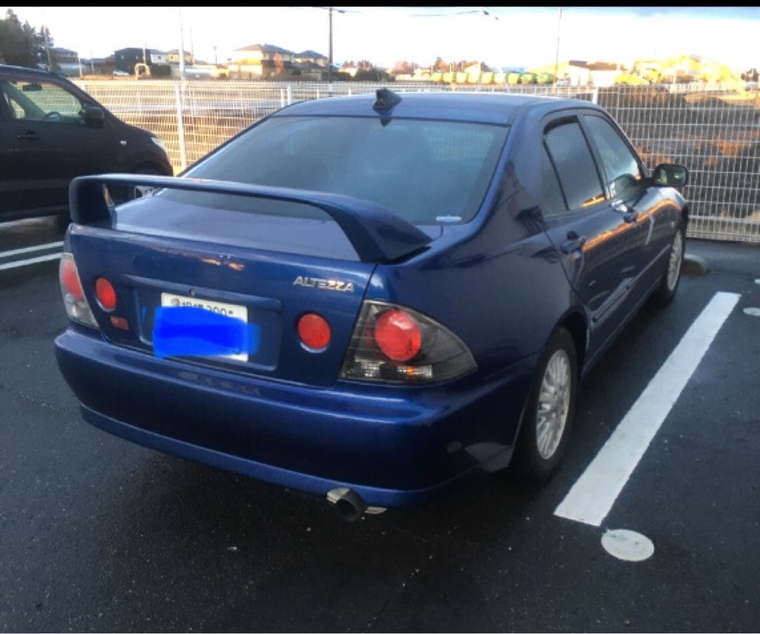 アルテッツァ リアスポイラー トランクスポイラー ALTEZZA/GXE10