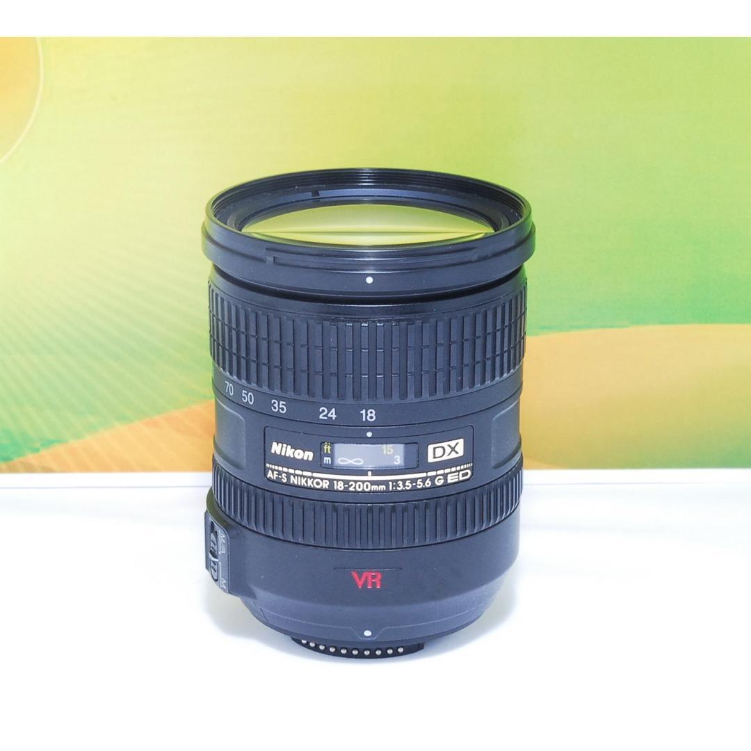 万能レンズ✨美品✨Nikon AF-S 18-200mm VR 手ぶれ補正