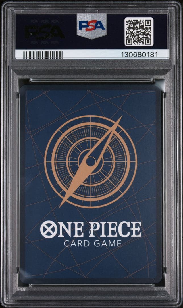 ワンピースカード マーシャル・D・ティーチ 金背景 OP09-093 PSA10