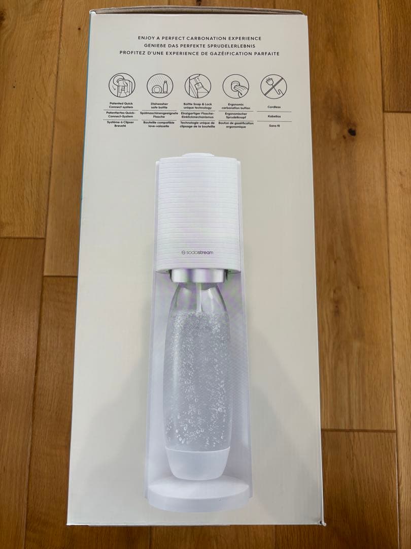 【新品•未使用】ソーダストリームsodastreamテラTERRAホワイト