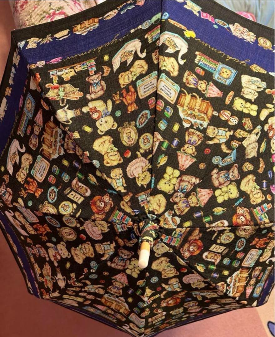 近日取り下げ　新品　yukiemon アニバーサリー柄　日傘　激レア