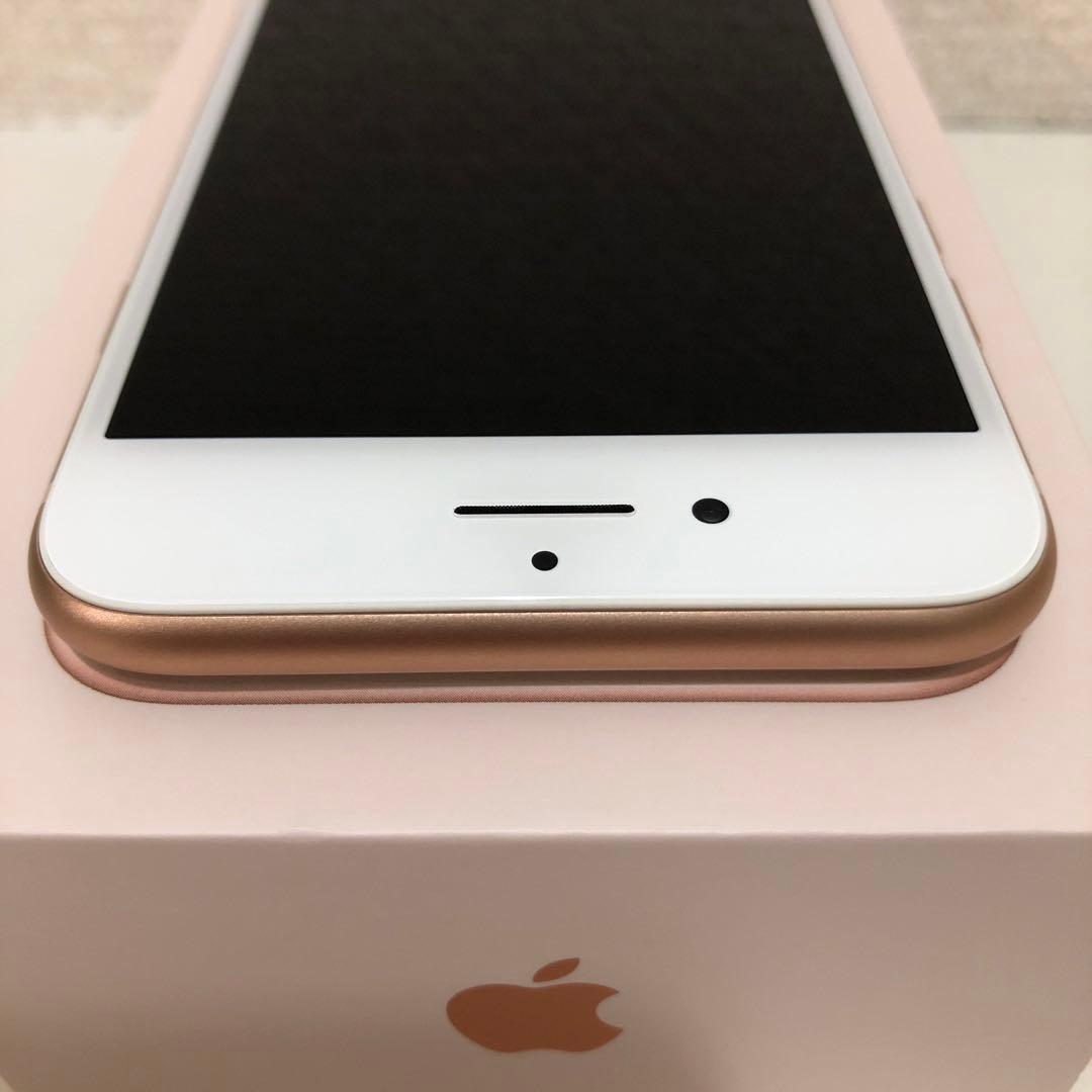 超美品 Apple iPhone 8 ゴールド 本体 SIMロック解除済み