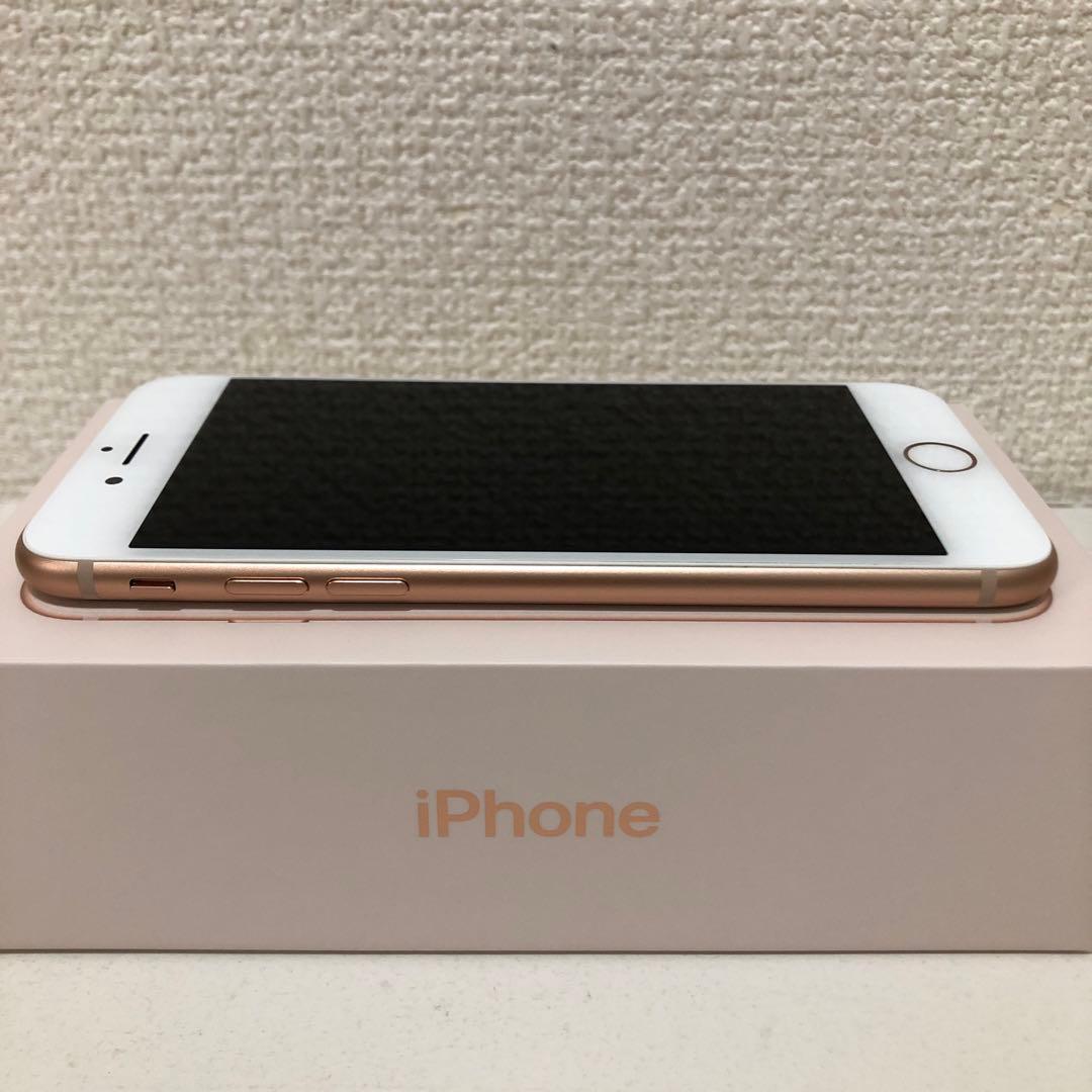 超美品 Apple iPhone 8 ゴールド 本体 SIMロック解除済み