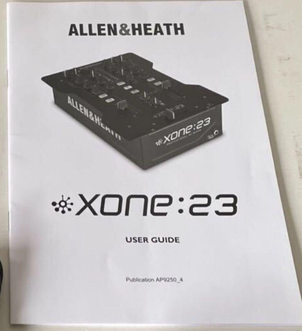 三*島様 Allen&Heath Xone23 DJミキサー 高音質 プリアンプ