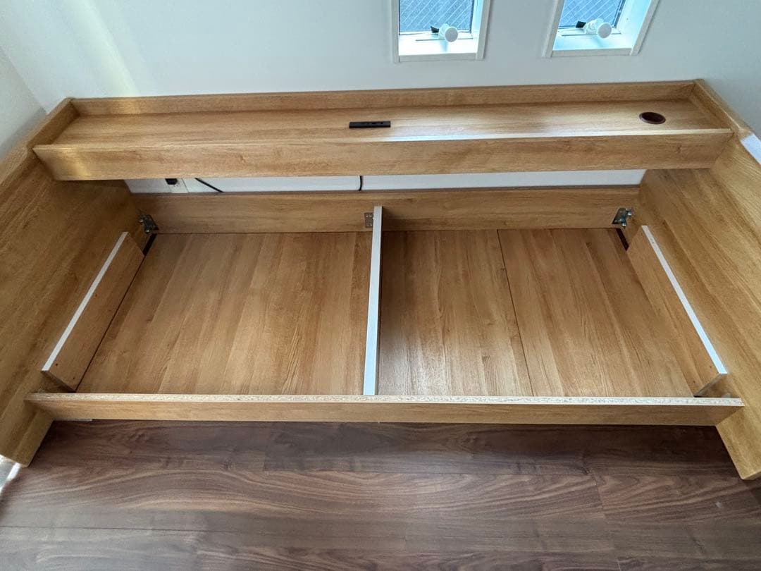 【ロッセーラ】ニトリ　3wayソファベッド　B1-USB