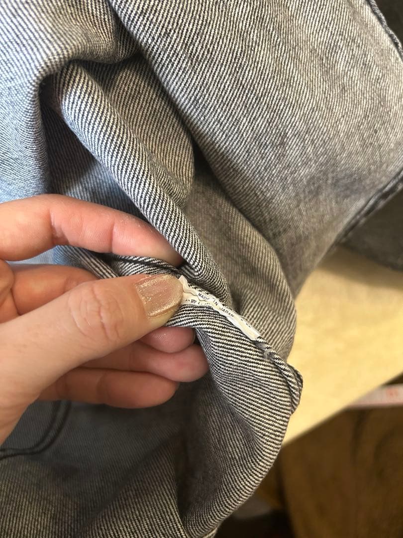 美品★ DENIMシャツワンピース