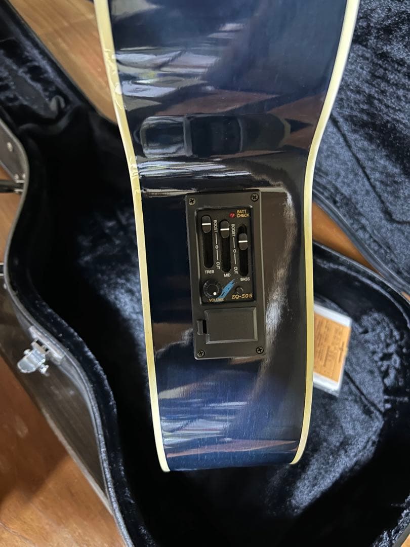 て*屋様 FET-500E エレコードアコースティックギター　ハードケース 付き