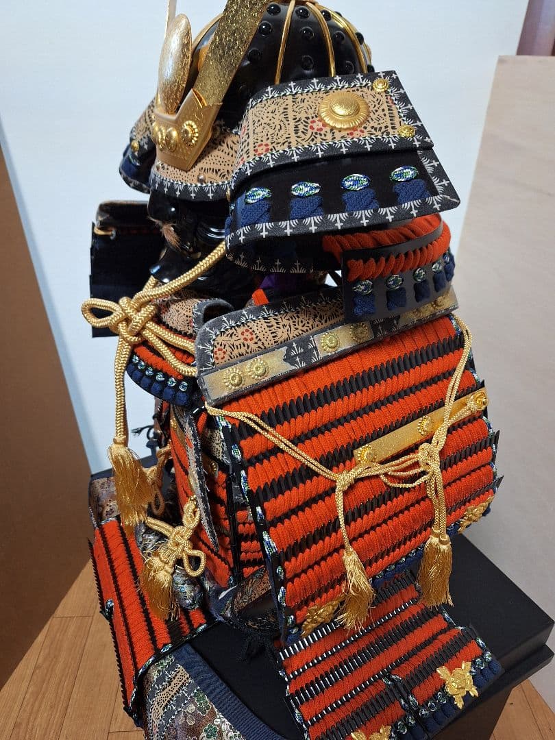 U*i様 稚児等身大鎧兜、五月人形、兜、稚児鎧兜、着用鎧兜