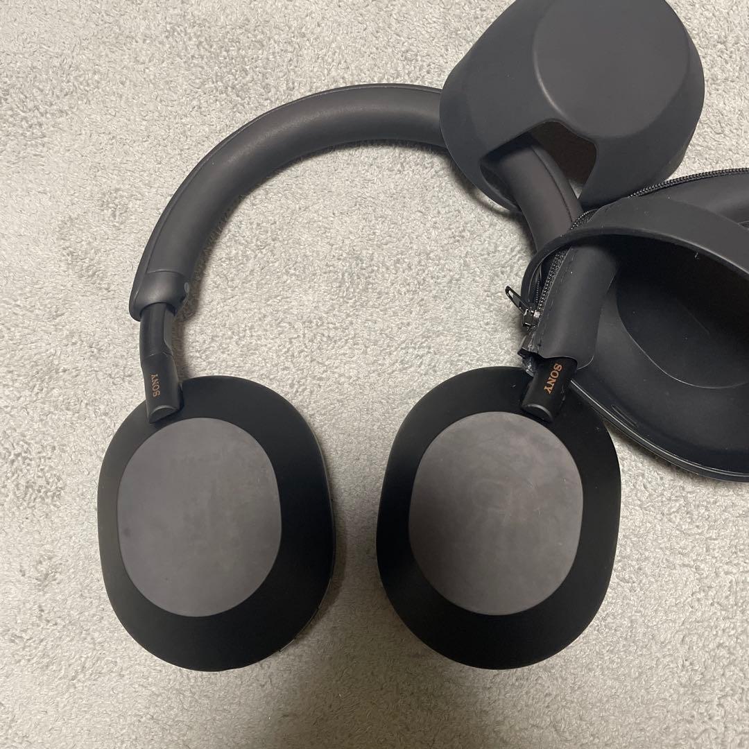 sony WH-1000XM5 カバー、コード付き(購入から使用5回)