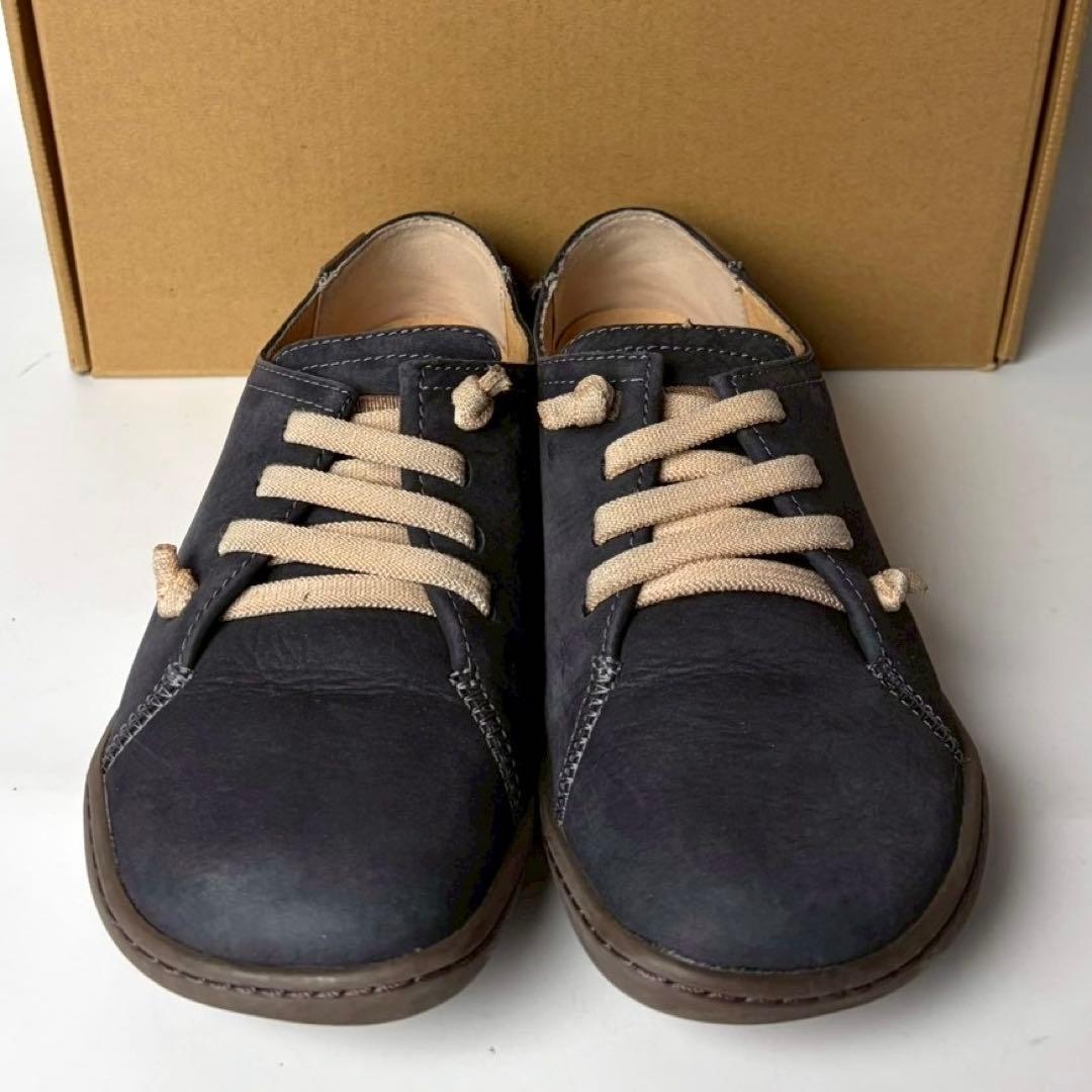 【未使用級】Camper PEU CAMI ペウカミ　シボレザー　NV 23cm