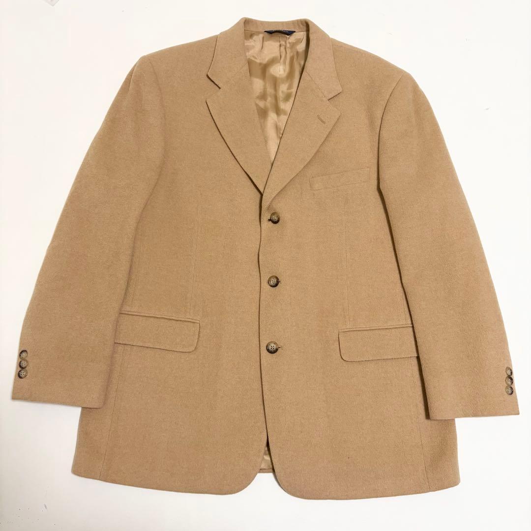 ブルックスブラザーズ　テーラードジャケット　最高級　キャメル100% XXXL