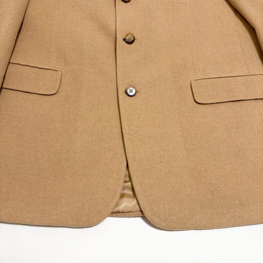 ブルックスブラザーズ　テーラードジャケット　最高級　キャメル100% XXXL