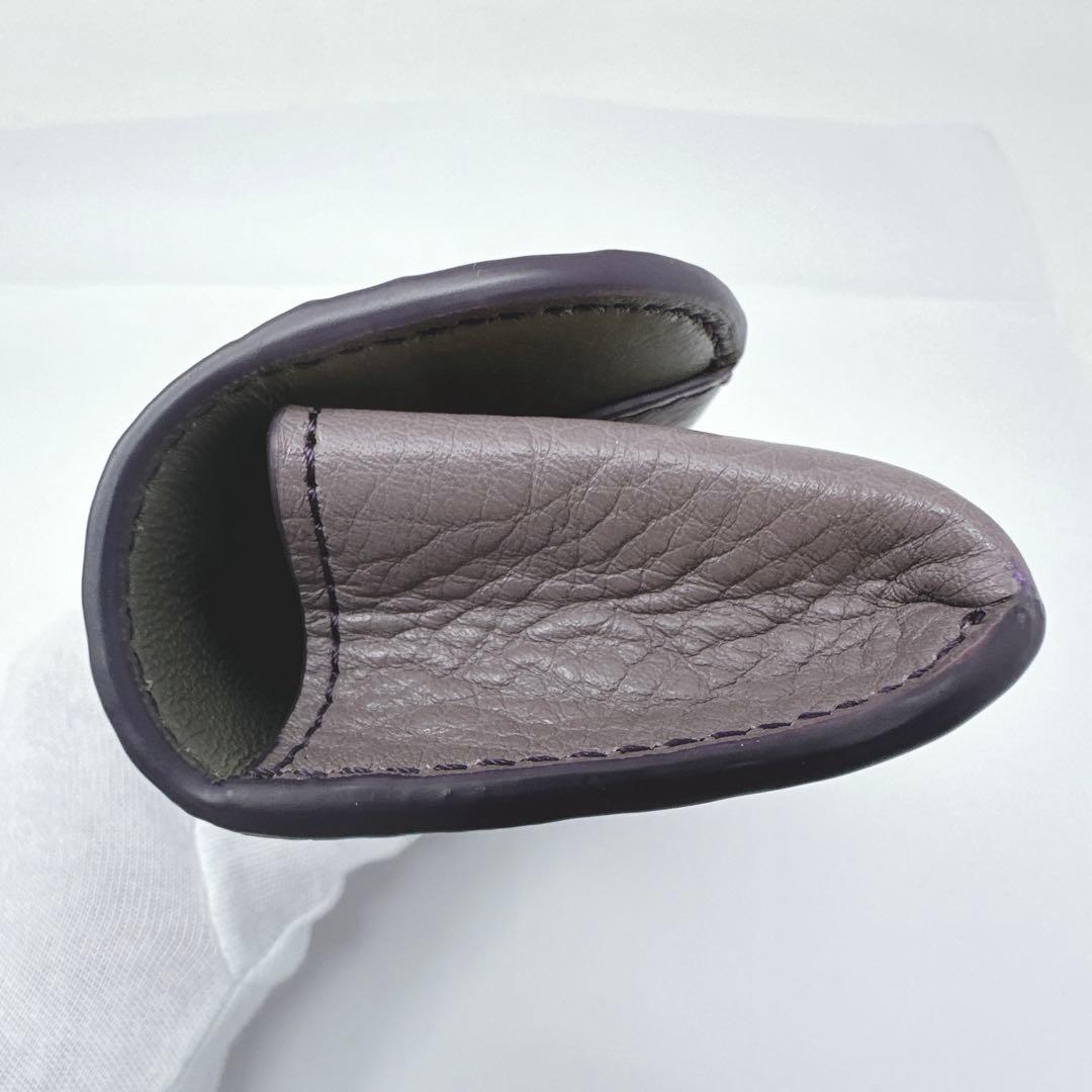 極美品 HIROFU ヒロフ レザー メガネケース 眼鏡ケース