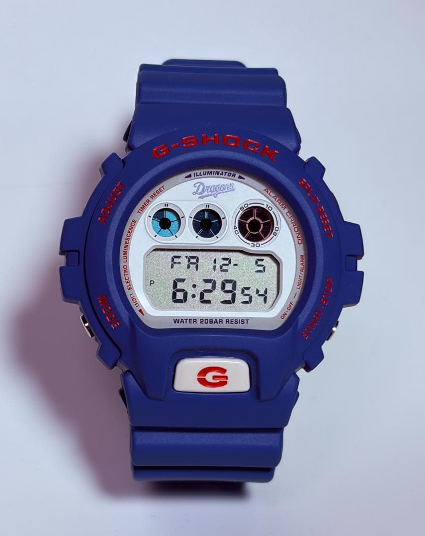 美品 G-SHOCK 中日ドラゴンズ 2019年モデル DW-6900FS 限定