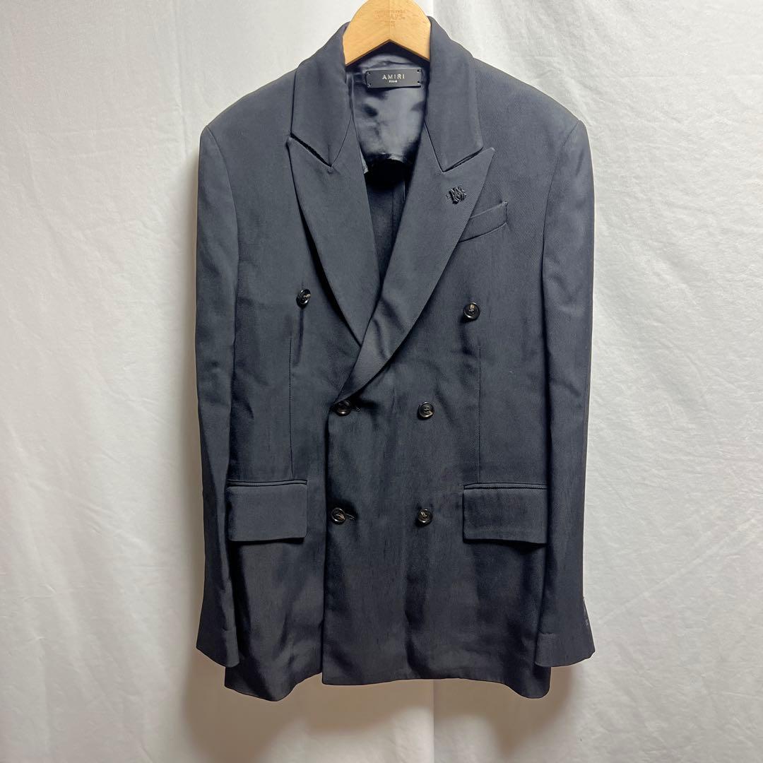 AMIRI アミリ　ダブルジャケット　ブラック　ITALY イタリア製