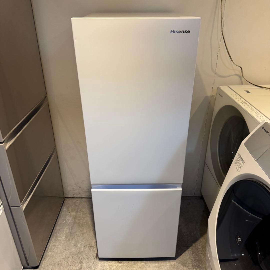 A514★2023年製★ハイセンス　冷蔵庫　大型 2ドア　ホワイト