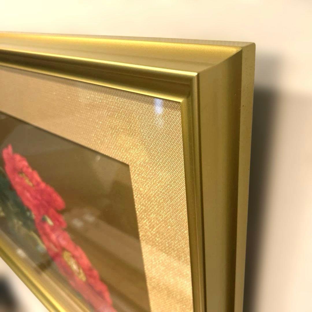 正規品）小倉遊亀『花ひらく』リトグラフ絵画版画（検索）平山郁夫千住博東山魁夷