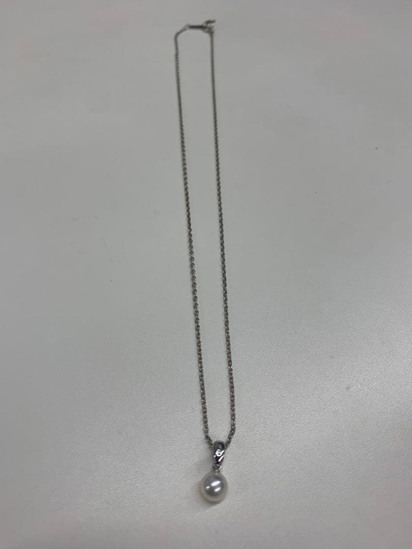 MIKIMOTO 真珠 ペンダントネックレス　約6ミリ