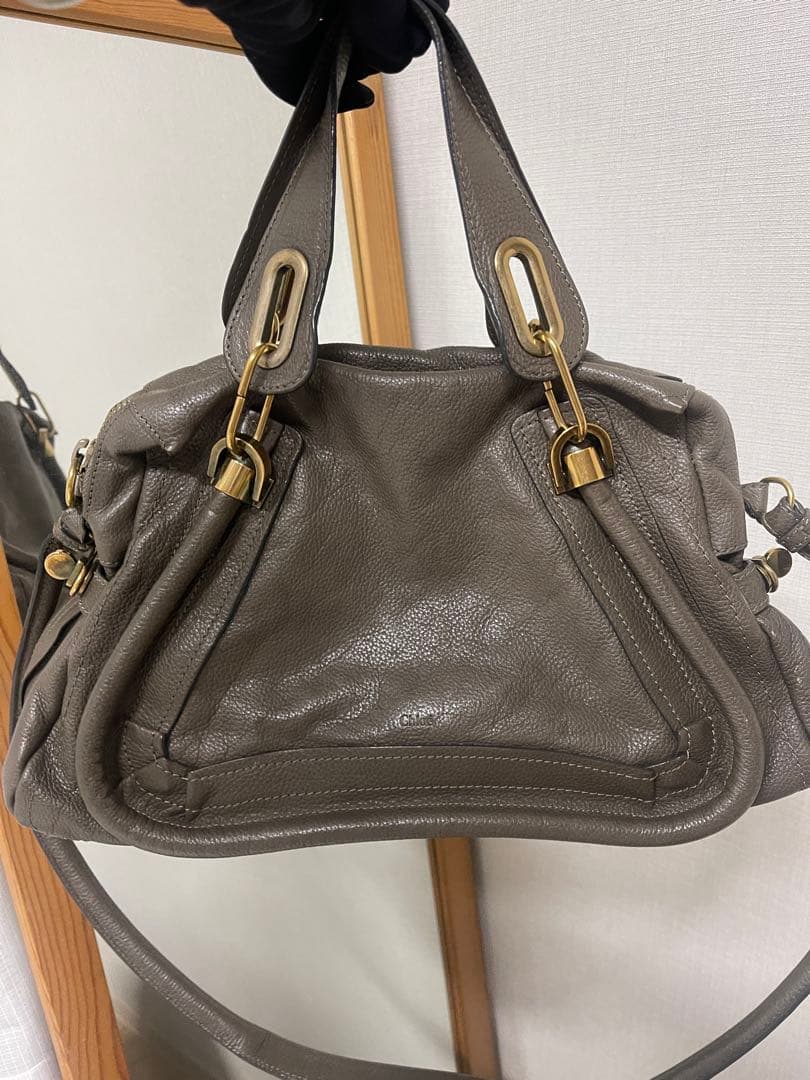 美品 Chloe クロエ パラティ ショルダーハンドバッグ 2way