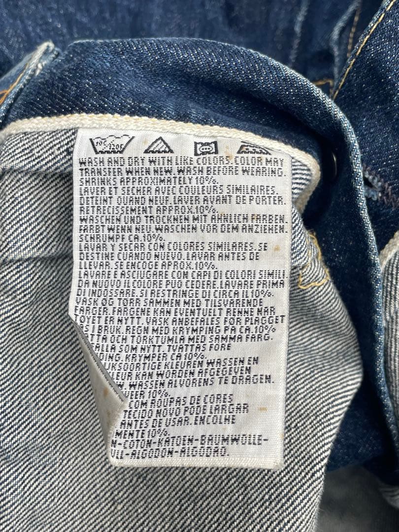 levi's 506xx 1st 40 555 バレンシア　90s 復刻　濃紺