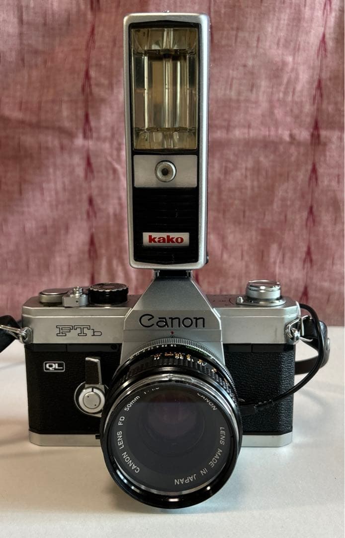 昭和レトロ Canonカメラ・ストロボ・三脚