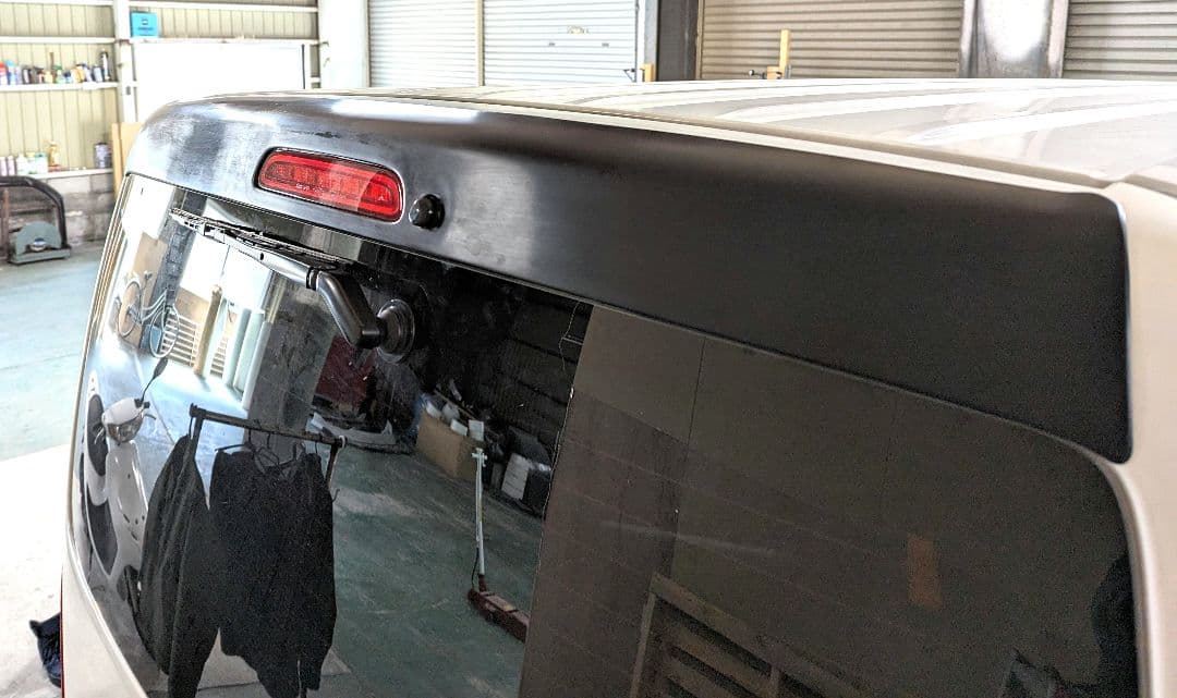 ハイエース リアスポイラー ガーニッシュ リアゲート リアスポ リアウイング