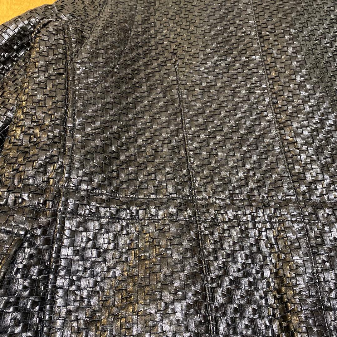 平*朗様 AKM イントレチャートレザー M65ジャケット　メッシュ