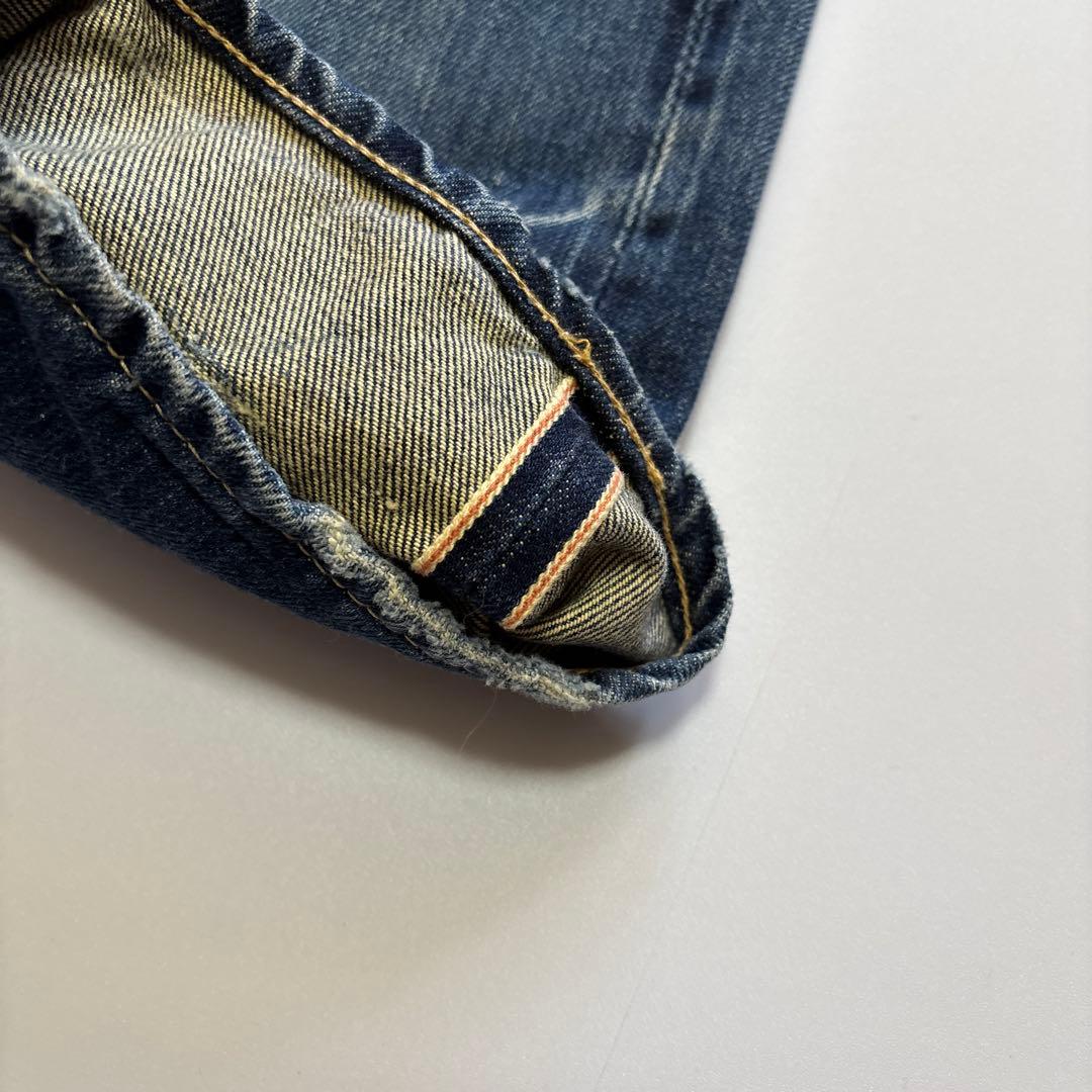 ヒステリックグラマー　ビンテージ加工　スタッズ　デニムパンツ